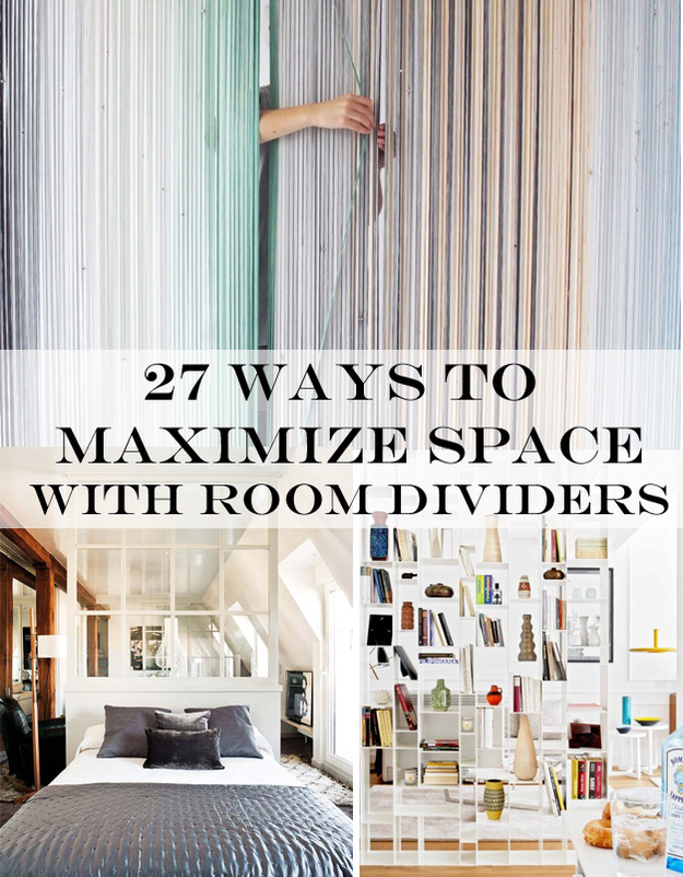 27 Ways To Maximize Space With Room Dividers - How To Build A Wall Separate Rooms