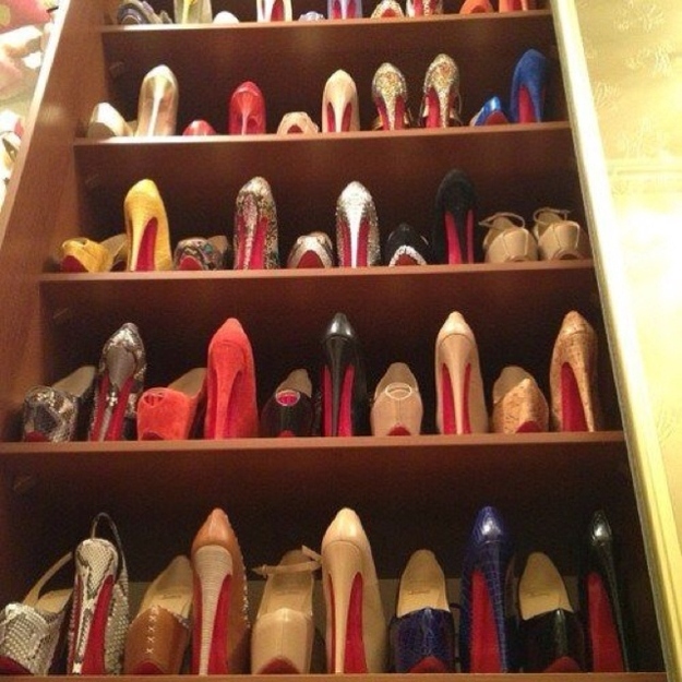 quirky shoe storage