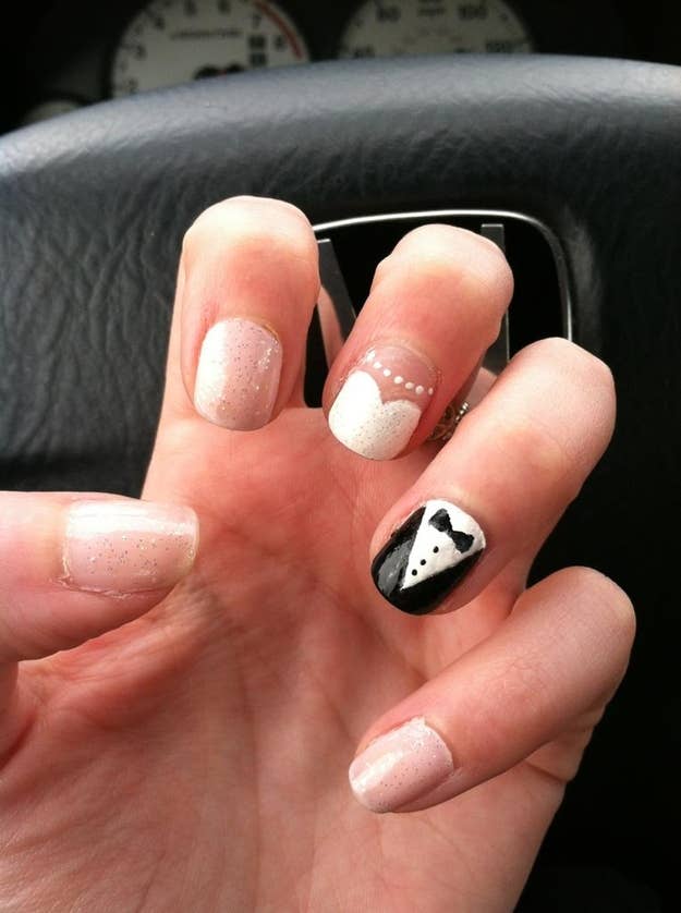 24 Delightfully Cool Ideas For Wedding Nails