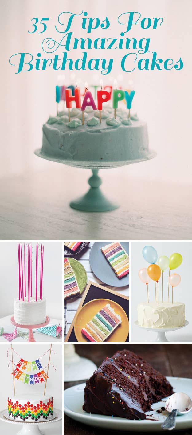 35 Amazing Birthday Cake Ideas