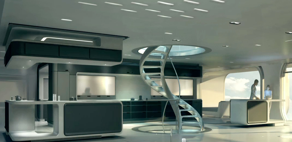 How Director Joseph Kosinski Designed The Gorgeous Sky Tower In "Oblivion"