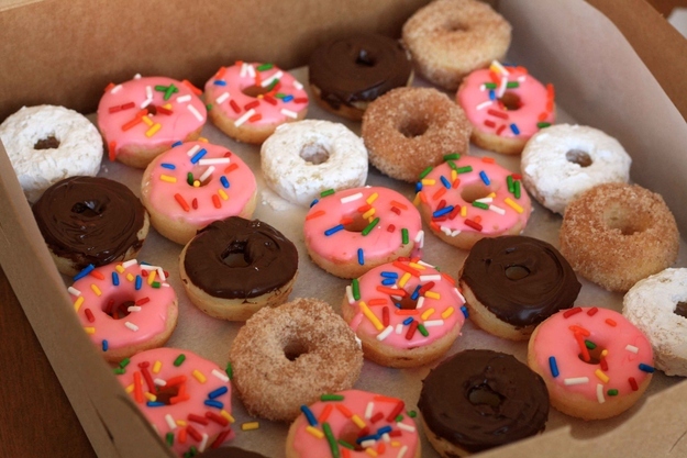 The holes appeared in the first half of the 19th century when bakers discovered that they allowed the pastry to cook more evenly.