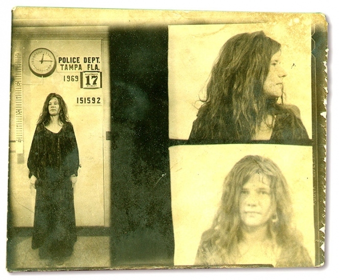 Janis Joplin was arrested in November 1969 in Florida and charged with disorderly conduct after yelling obscenities at police officers during a Tampa concert. Charges were later dropped after it was ruled that the singer's actions were an exercise of free speech.