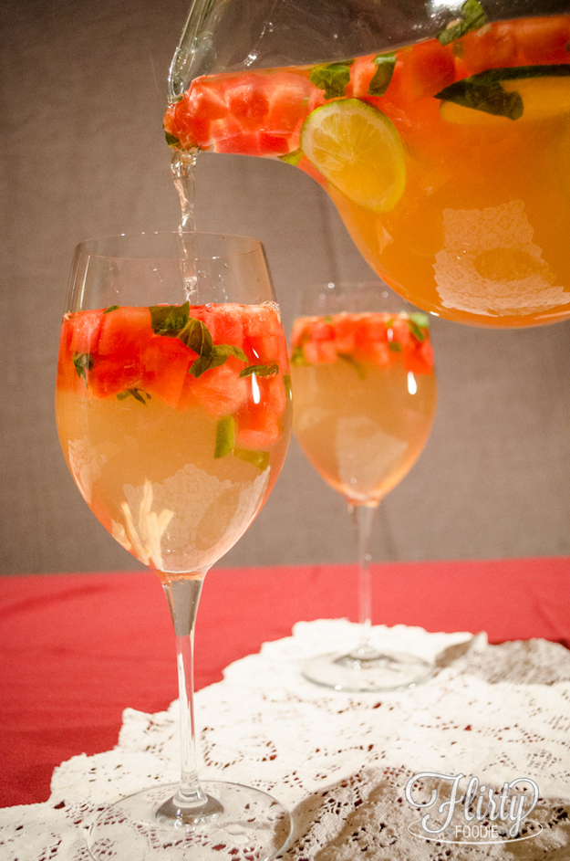 This one combines basil and ginger with white wine for a zesty flavor. Instructions here.