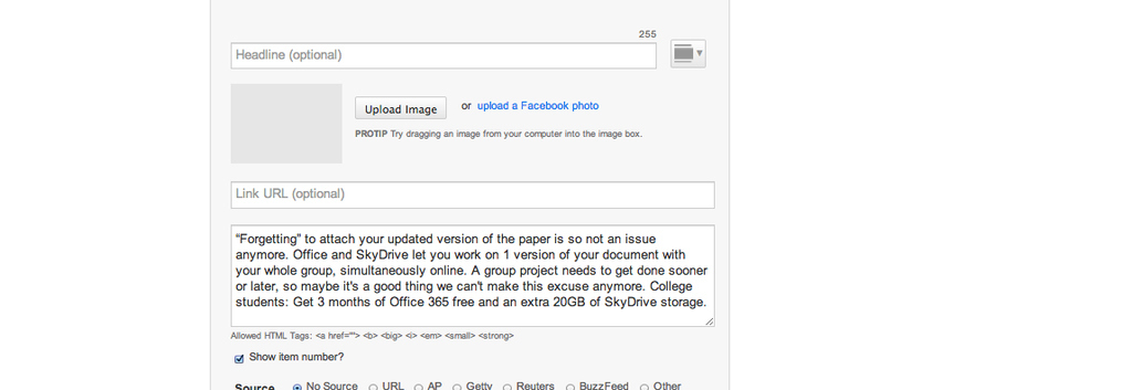 "Forgetting" to attach your updated version of the paper is so not an issue anymore. Office and SkyDrive let you work on 1 version of your document with your whole group, simultaneously online. A group project needs to get done sooner or later, so maybe it's a good thing we can't make this excuse anymore. College students: Get 3 months of Office 365 free and an extra 20GB of SkyDrive storage.
