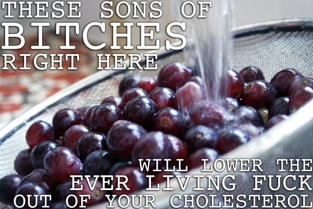 What's up, homie? YOUR CHOLESTEROL.