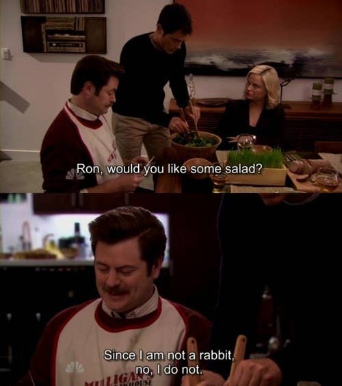ron swanson pyramid of greatness quotes