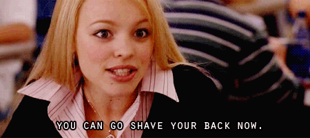 Regina whips out her razor tongue.