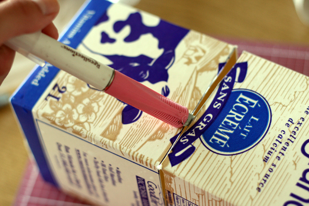 Cover the entire box with duct tape. This adds stability.