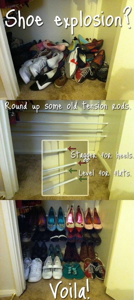 25 Astuces Geniales Pour Organiser Votre Petit Placard