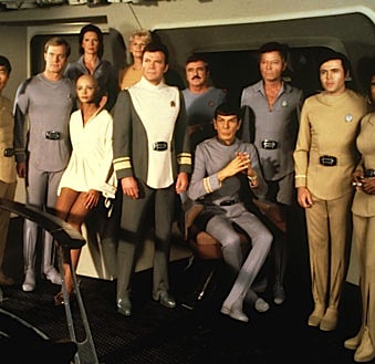 The cast of Star Trek: The Motion Picture