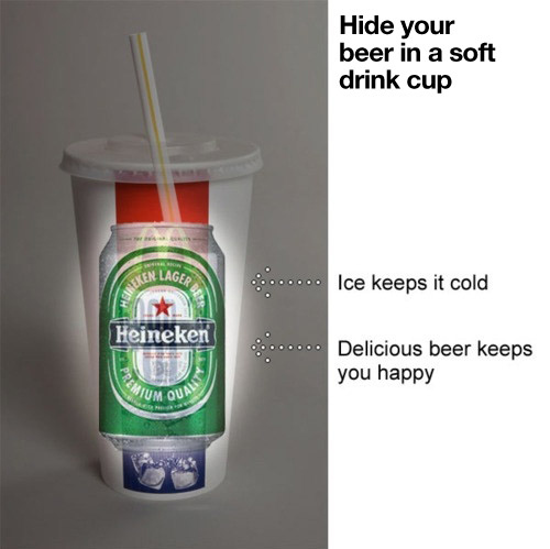 Six Of The Most Creative Ways To Sneak Booze Without Getting