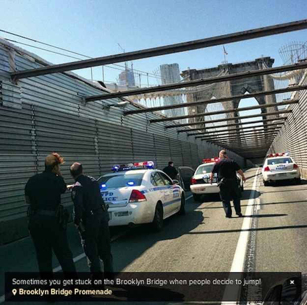 Brooklyn Bridge Closed As Officers Talk To Man Threatening To Jump