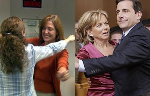 Pam's first mom was... how can we put this? Very mom-like. From her mom jeans to her comfy sweater, her appearance in the early episodes shot her into America's hearts. BUT THAT WASN'T GOOD ENOUGH. That's right, in the famous wedding episode writers replaced her with another actress and basically made her a cougar who slept with Michael Scott. What?! Do you have a personality disorder Office writers?? Completely change a characters personality with no explanation. Sure. Makes total sense.