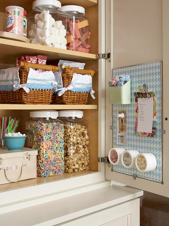 Kitchen Organization // ideas for small kitchens 