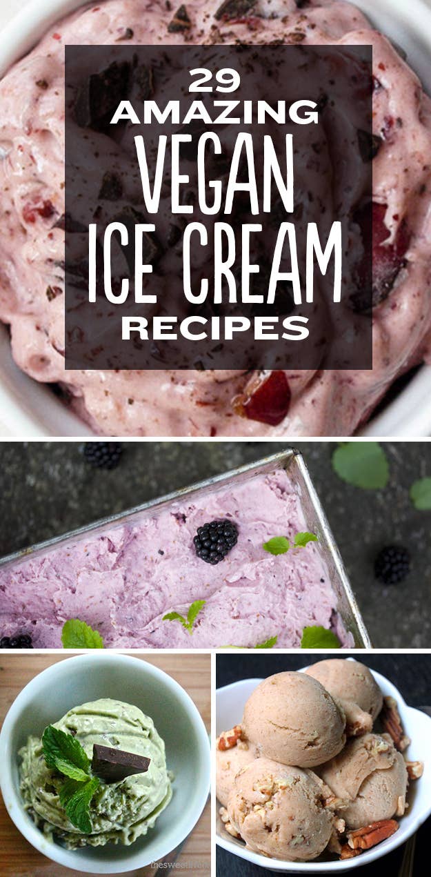29 Amazing Vegan Ice Cream Recipes