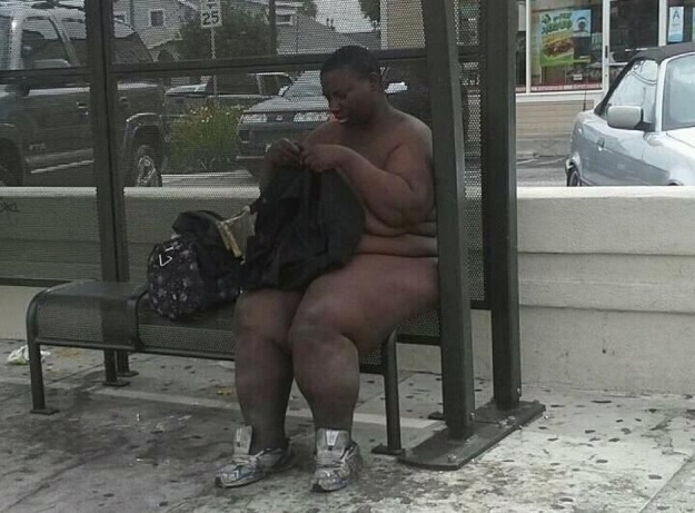 WHY did you leave the house with only your fly kicks, girl