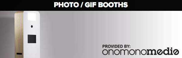 Your four photos inside the booth will be printed out immediately, then you can have the GIF and JPEG emailed to you.