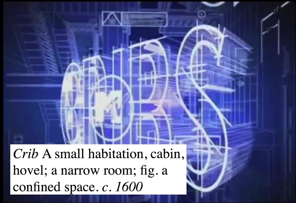 Also used as thieves' slang for "dwelling house" in the 1820s.