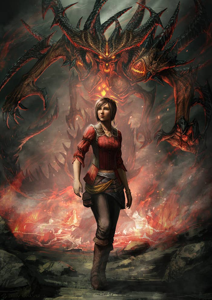 23 Awesome Works Of Diablo 3 Fanart You Need To See