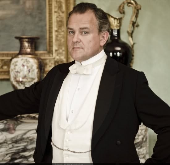 As Robert Crawley on Downton Abbey