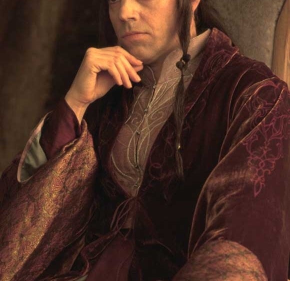 As Elrond in LOTR: The Fellowship of the Ring