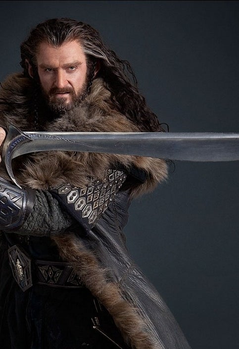 As Thorin Oakenshield in The Hobbit: An Unexpected Journey