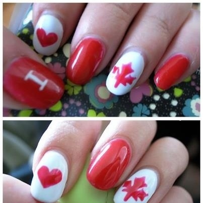 30 Canadatastic DIY-Able Manicures For Canada Day