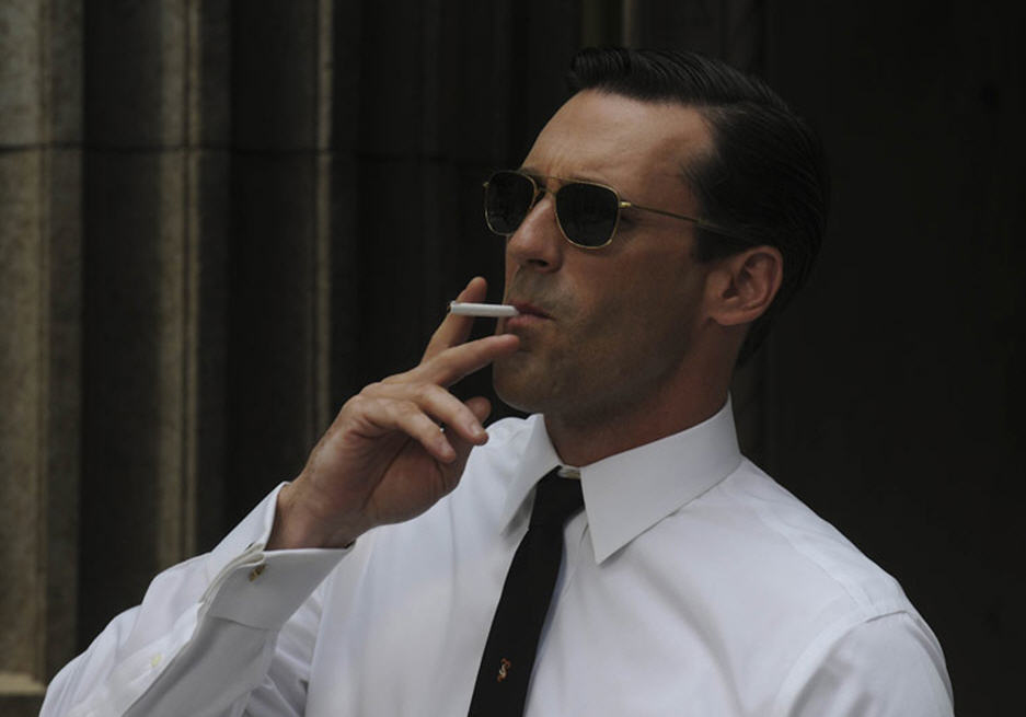 You may think you look like Don Draper, but trust me, you don't.