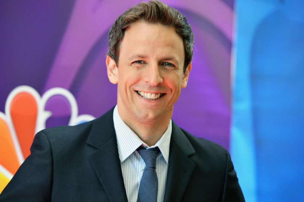His entire immediate family graduated from Northwestern, he'll be kicking off his 13th season at Saturday Night Live, and he's about to move into the legacy of late night TV at the very same network.