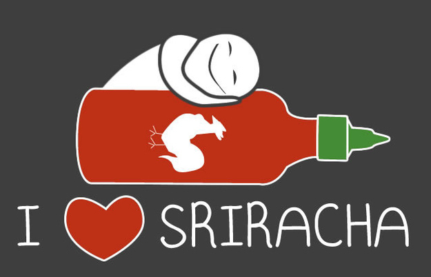 I love sriracha. It tastes amazing on everything; eggs, veggies, dessert, blah blah stating the obvious. Which is why every Sriracha enthusiast should throw a party to celebrate, consume, and honor the glorious rooster sauce.