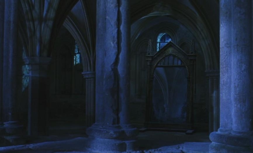 The Mirror of Erised, an antique mirror from the 1800s. I wonder how much that would go for in the muggle world...