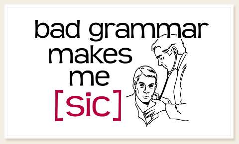 This is my personal pet peeve, if only because this mistake is so common that it borders on the obscene. I’m sure you’ve heard people say things like, for example, “Me, my mom, and Sam are going to the mall.” This is not correct. The correct version would be this: “My mom, Sam, and I are going to the mall.” If you are the subject of the sentence, own it: use “I.” If you are the object (an action is being done to you), use “me.” For example: “Sam pushed me into the lake.” Another way of looking at it is the following: if in an instance such as the first you take out the other people and it sounds weird, it’s wrong. If you tested that first sentence, it would look like this: “Me am going to the mall.” Correct mercilessly.