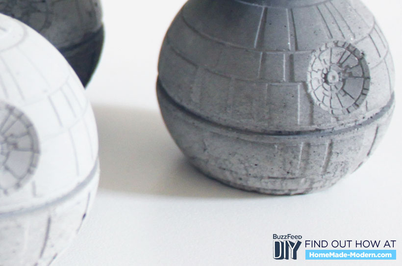 Star Wars Death Star Ice Mold Grey