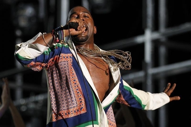 Singer Kanye West.