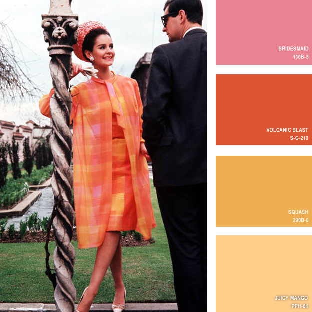 16 Beautiful Color Palettes Inspired By Retro Fashion