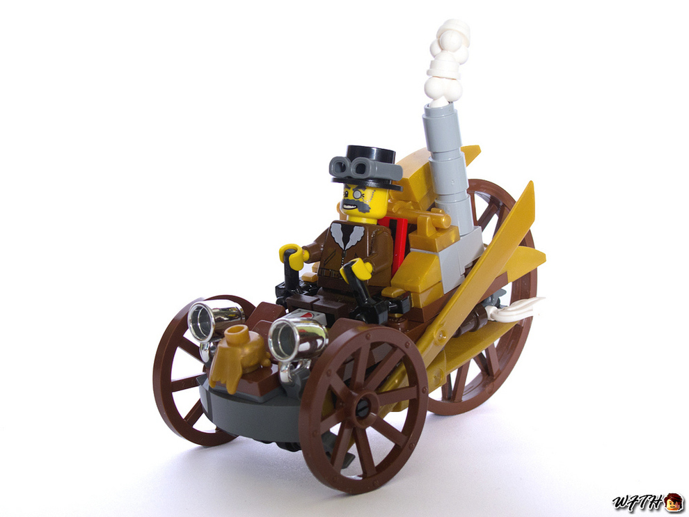 23 Fantastical Steampunk LEGO Builds Designed From Scratch