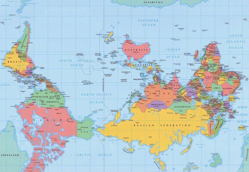 Five maps that will change how you see the world