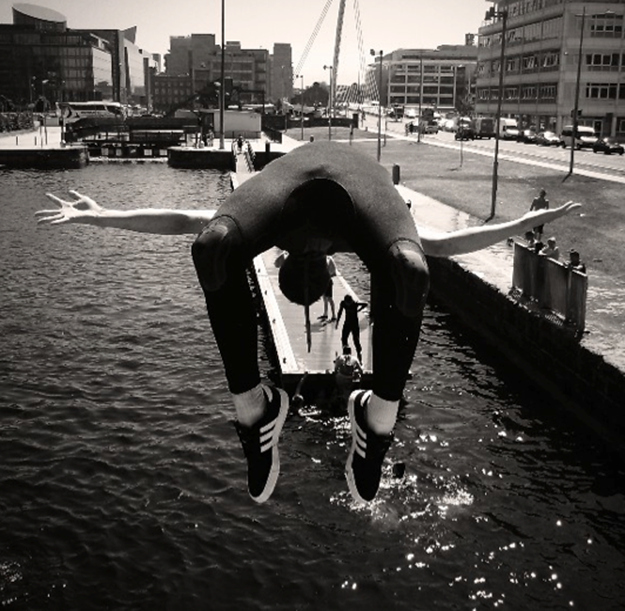 You've never turned down an opportunity to jump into a body of water.