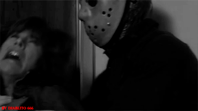 From a filmic standpoint, this is a great entry because its comprised of quite a bit of meta-humor and fourth-wall breaking. It kind of predicts the post-modern movement that would come to dominate the genre after Wes Craven made New Nightmare and Scream. Also, Jason shoves a woman's head into a mirror so hard that it makes a perfect impression on the opposite side. Okay, guys, you made a good one, I'm counting on you to not screw it --
