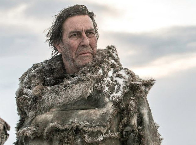 Mance Rayder has 1) darkish hair 2) a lot of experience 3) a lute 4) gravitas 5) the goods 6) piercing stare 7) a pretty good sense of humor all things considered