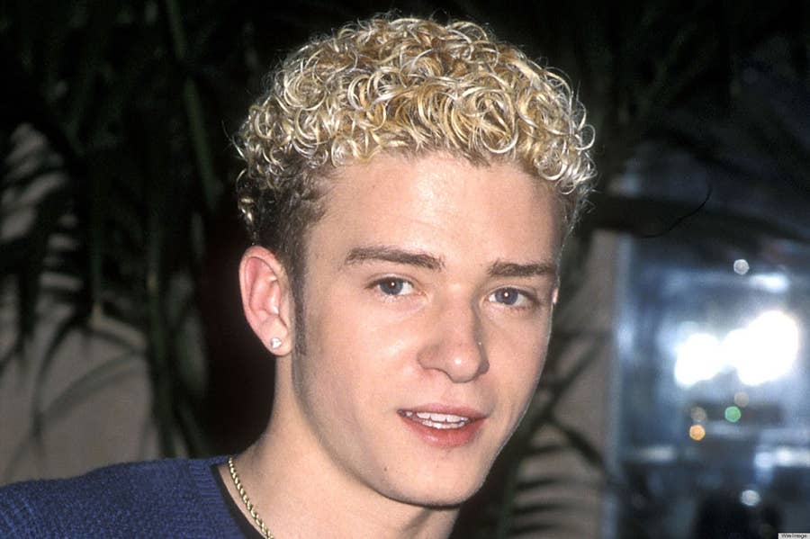 Justin Timberlake Frosted Tips