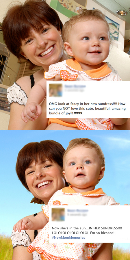 Evil Super Powers: Although new to their powers, The Motherlode uses them to full force, constantly uploading pointless "cute" pictures and statuses about the spawn they created.Spotted Raising Hell At: Any social media platform on every device known to man (aka you're never safe).