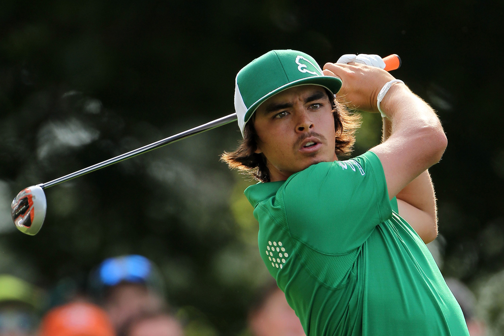 The Bieber-esque 2010 PGA Rookie of the Year sports a positively Frida Kahlo-esque lip toupee.