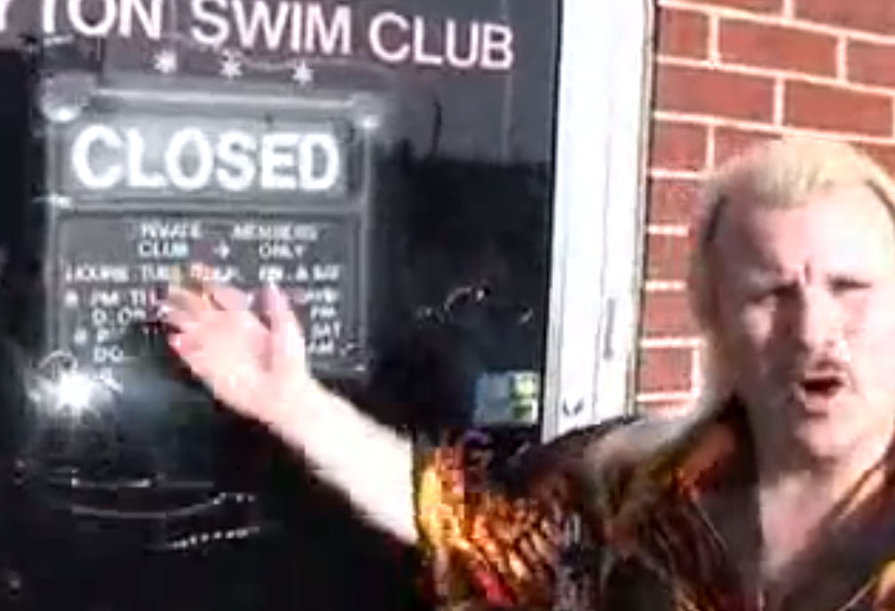 Swim club, eh? Looks welcoming! I love to swim!