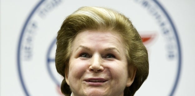 Tereshkova in June, 2013.