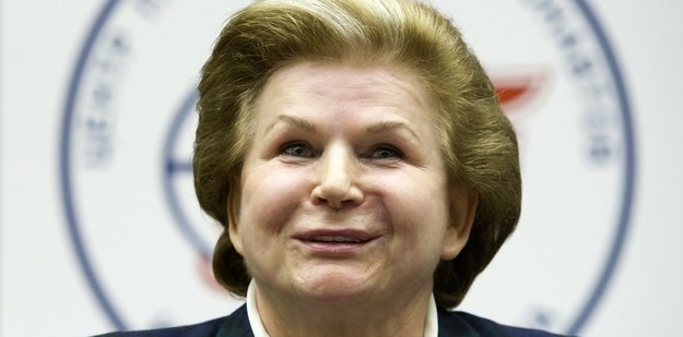 Tereshkova in June, 2013.