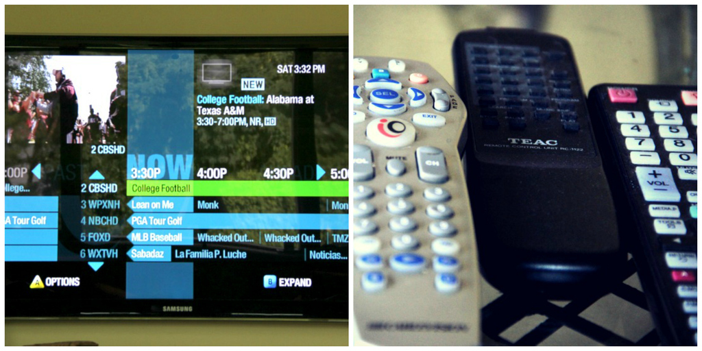 You’ve spent all day eating and drinking to the point of exhaustion. Now you just want to lay down and relax with some TV when you come across this nonsense. What does it all even mean? Their setup is nothing like the one you have at home. There’s at least four remotes to navigate, one of which is probably to a VCR and the channel selection is daunting at best. You father runs around the house shutting off every light you leave on, just to save six cents a month on the electric bill. You think he’s springing for HBO? All in all, your visit to your parents’ house has been the best, but at the end of the day, if anyone wants you, you’ll be upstairs watching Netflix on your computer.