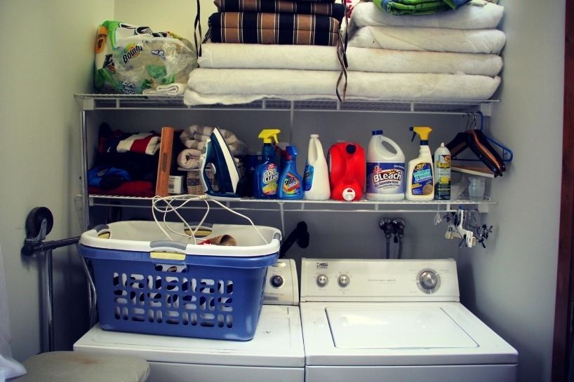You just splattered tomato sauce on a white t-shirt, tooth paste on your favorite hoodie. At home you’ll go without those garments for a week because that’s how long it takes to make it to the laundromat. Not at your parents’ place though! If you fuck up your favorite pair of jeans two hours before you’re supposed to go out, no need to panic. Why? Because there’s a washer and dryer IN the house. In fact, there’s a whole room dedicated to just the laundry! How crazy is that? You can wash one thing at a time if you want! Just don’t tell your dad cause he’ll freak about the water waste. Plus, look at all these crazy cleaning products that you have no idea how to use! Does anyone know what the hell a scotch guard is? Probably not. But it’s right there at your disposal, just waiting for you to drool red wine all over yourself.