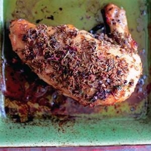A French provincial-style chicken, this recipe perfectly combines a touch of sweet with the wonderfully savory!